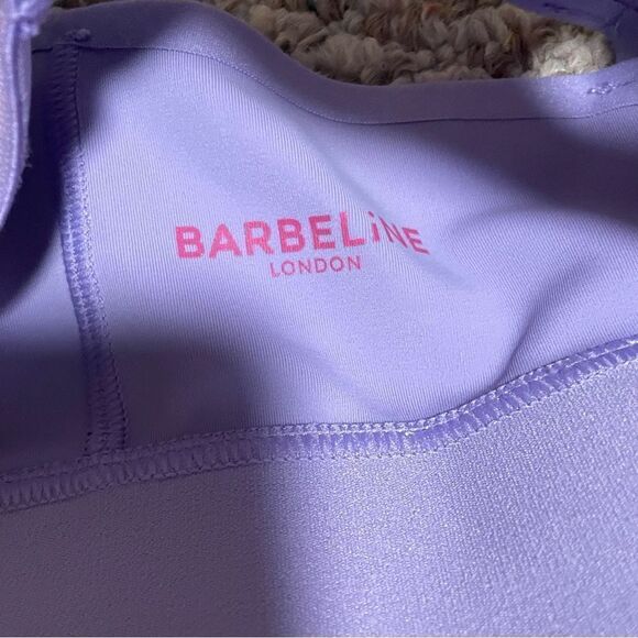 SHEFIT Barbeline London Volition Flex Sport Bra Purple Animal Print Size XS - Picture 7 of 8